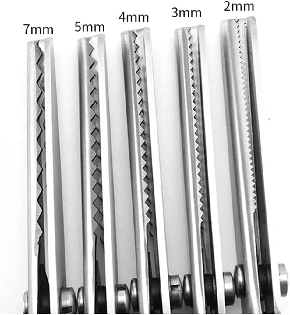 قیچی همه کاره WANAM، قیچی زیگزاگ، قیچی خیاطی، قیچی چرم و پارچه دوزی قیچی همه کاره WANAM، قیچی زیگزاگ، قیچی خیاطی، قیچی چرم و پارچه دوزی