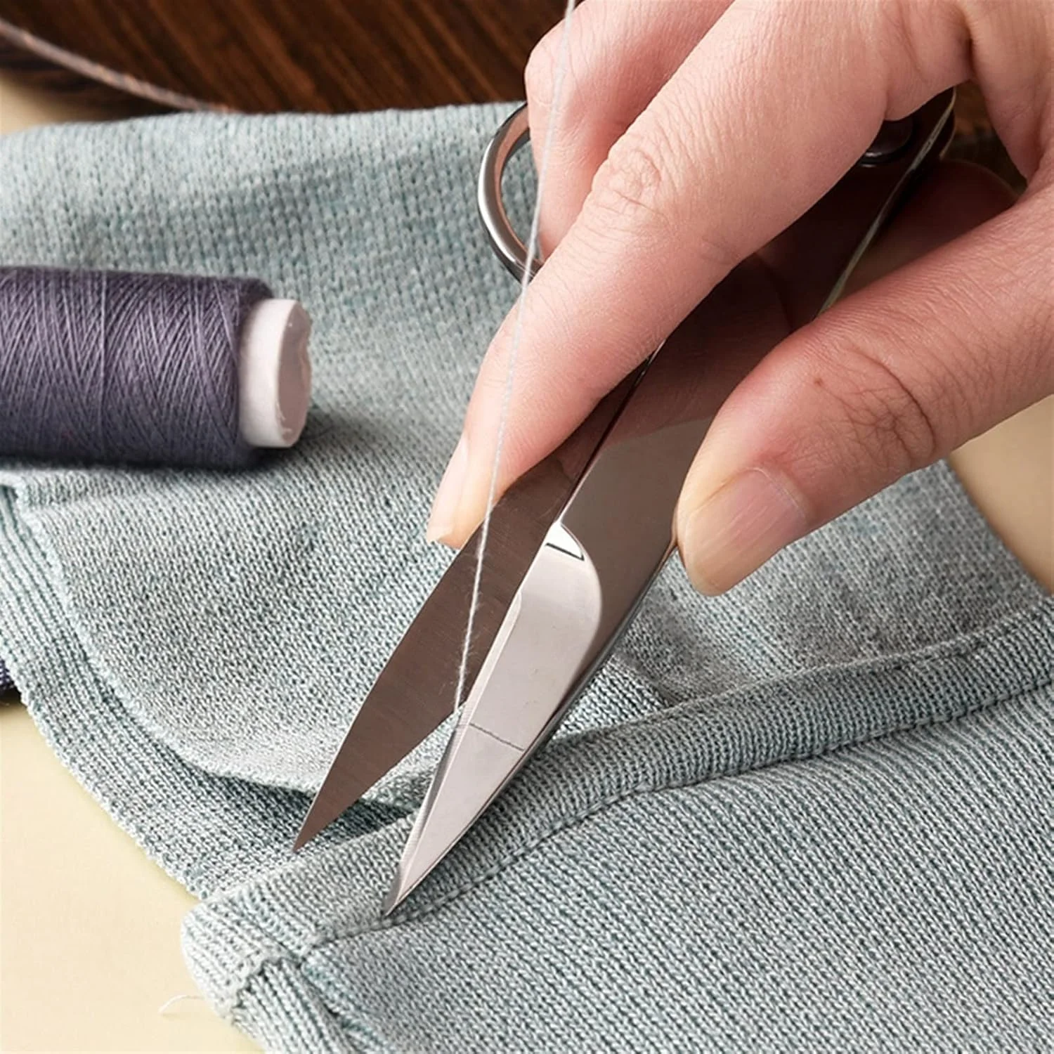 قیچی همه کاره WANAM با سر گرد، قیچی پلاستیکی، لوازم برش کاغذ قیچی همه کاره WANAM با سر گرد، قیچی پلاستیکی، لوازم برش کاغذ