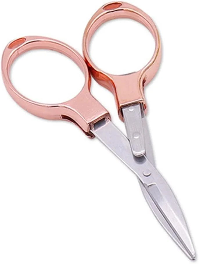 قیچی همه کاره WANAM استیل ضد زنگ قابل حمل، قیچی ماهیگیری در فضای باز، لوازم خیاطی و لوازم جانبی، قیچی خیاطی (رنگ: Hortel)