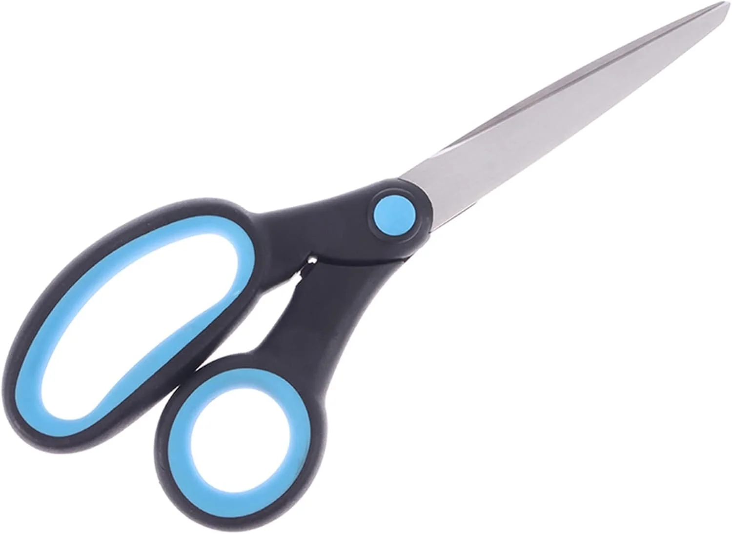 قیچی خیاطی حرفه ای همه منظوره WANAM برای دست چپ، قیچی گلدوزی استیل ضد زنگ، لوازم جانبی صنایع دستی خیاطی قیچی خیاطی حرفه ای همه منظوره WANAM برای دست چپ، قیچی گلدوزی استیل ضد زنگ، لوازم جانبی صنایع دستی خیاطی