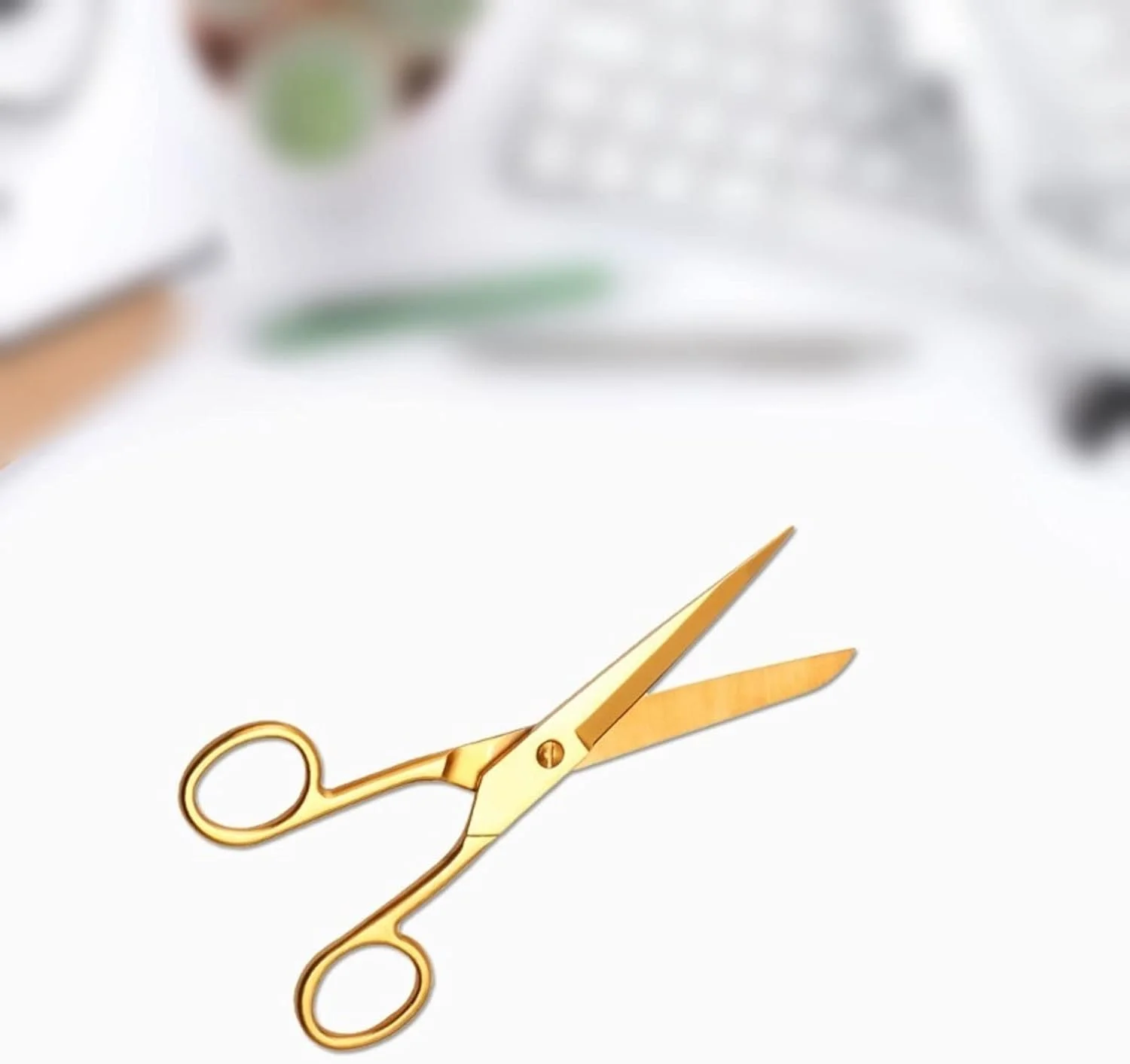 قیچی همه کاره WANAM برای دفتر، خانه، تزئینات، جا قلمی، چاقو، پارچه سفارشی، ابزار کاغذی، قیچی صنایع دستی، جنس استیل ضد زنگ قیچی همه کاره WANAM برای دفتر، خانه، تزئینات، جا قلمی، چاقو، پارچه سفارشی، ابزار کاغذی، قیچی صنایع دستی، جنس استیل ضد زنگ