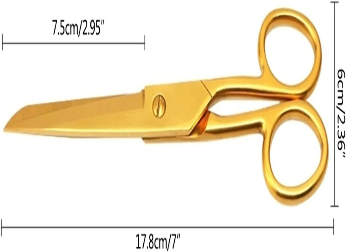 قیچی همه کاره WANAM برای دفتر، خانه، تزئینات، جا قلمی، چاقو، پارچه سفارشی، ابزار کاغذی، قیچی صنایع دستی، جنس استیل ضد زنگ قیچی همه کاره WANAM برای دفتر، خانه، تزئینات، جا قلمی، چاقو، پارچه سفارشی، ابزار کاغذی، قیچی صنایع دستی، جنس استیل ضد زنگ