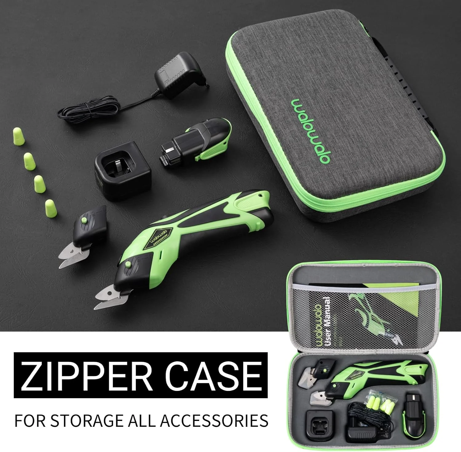 قیچی برقی پارچه والووالو، جعبه برش با 2 باتری قابل شارژ، 2 تیغه، هدیه کریسمس برای صنایع دستی، خیاطی، مقوا، چرم، قیچی شارژی 4 ولت لیتیوم یونی (نسخه شارژ سریع) قیچی برقی پارچه والووالو، جعبه برش با 2 باتری قابل شارژ، 2 تیغه، هدیه کریسمس برای صنایع دستی، خیاطی، مقوا، چرم، قیچی شارژی 4 ولت لیتیوم یونی (نسخه شارژ سریع)