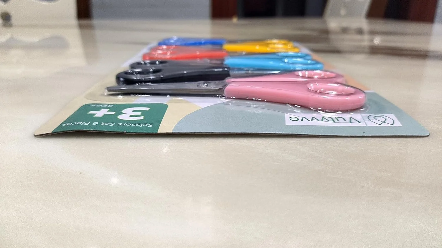 قیچی کودک Vutyvve، قیچی ایمنی نوک گرد برای کودکان، تیغه های استیل ضد زنگ با مقیاس سانتی متر، برش دقیق تر، مجموعه 6 عددی قیچی کودک Vutyvve، قیچی ایمنی نوک گرد برای کودکان، تیغه های استیل ضد زنگ با مقیاس سانتی متر، برش دقیق تر، مجموعه 6 عددی