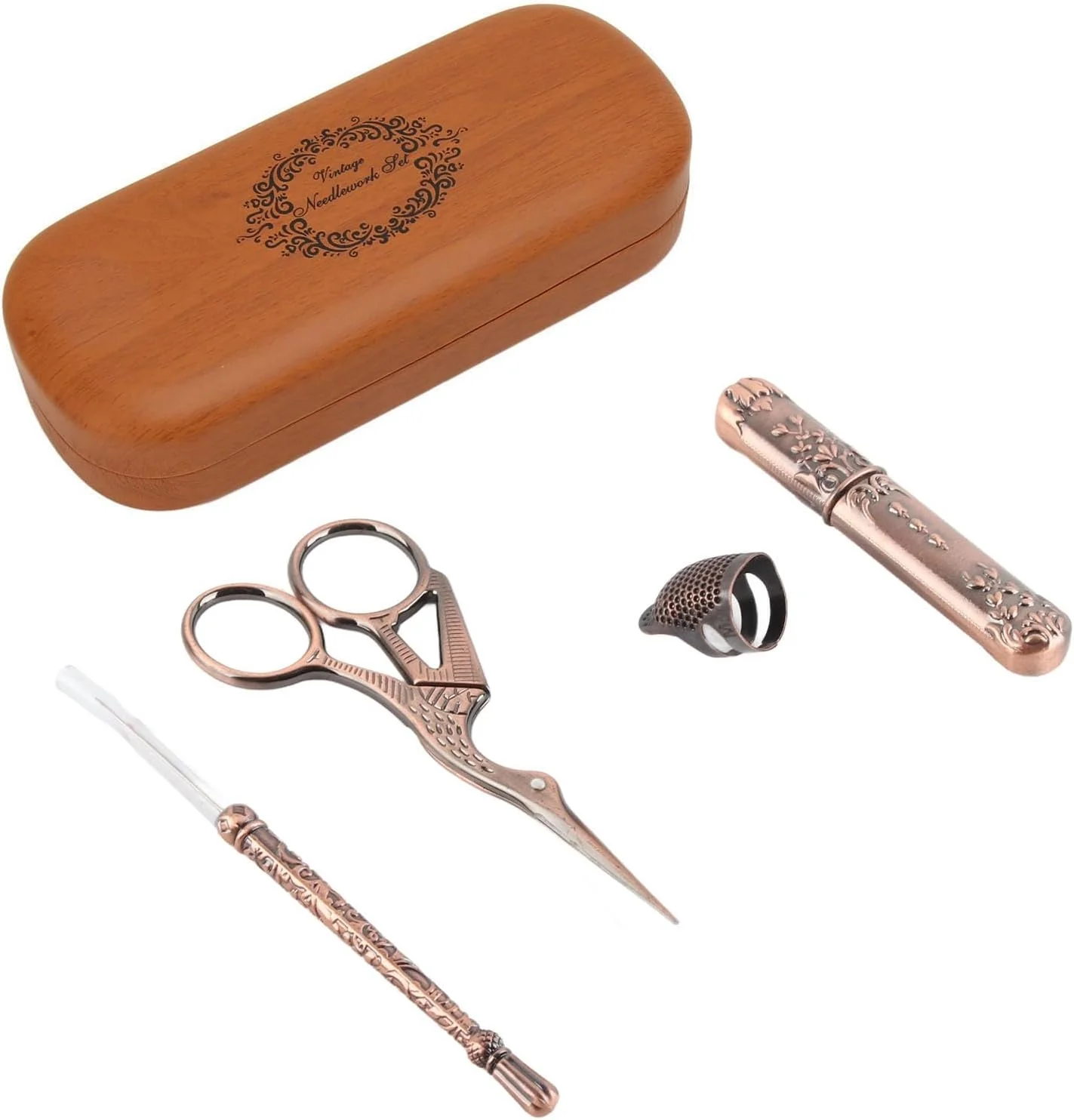 ست قیچی گلدوزی وینتیج Vomeko، قیچی گلدوزی، پانچ خیاطی، انگشتانه خیاطی، ست گلدوزی وینتیج، کیت های خیاطی گلدوزی ست قیچی گلدوزی وینتیج Vomeko، قیچی گلدوزی، پانچ خیاطی، انگشتانه خیاطی، ست گلدوزی وینتیج، کیت های خیاطی گلدوزی