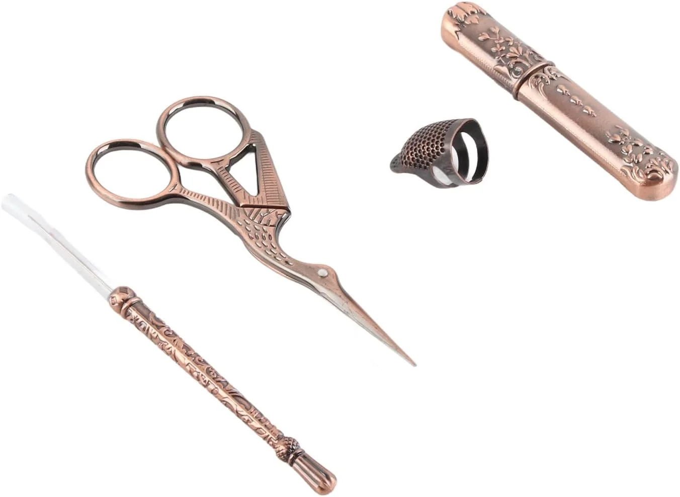 ست قیچی گلدوزی وینتیج Vomeko، قیچی گلدوزی، پانچ خیاطی، انگشتانه خیاطی، ست گلدوزی وینتیج، کیت های خیاطی گلدوزی ست قیچی گلدوزی وینتیج Vomeko، قیچی گلدوزی، پانچ خیاطی، انگشتانه خیاطی، ست گلدوزی وینتیج، کیت های خیاطی گلدوزی