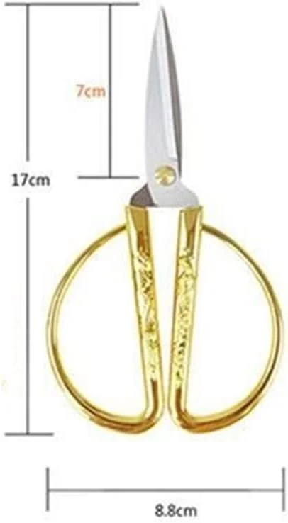 قیچی کاردستی VIZCO، قیچی خیاطی استیل ضد زنگ طلایی، قیچی گلدوزی خیاطی، قیچی پارچه، ابزار خیاطی کاردستی قیچی کاردستی VIZCO، قیچی خیاطی استیل ضد زنگ طلایی، قیچی گلدوزی خیاطی، قیچی پارچه، ابزار خیاطی کاردستی