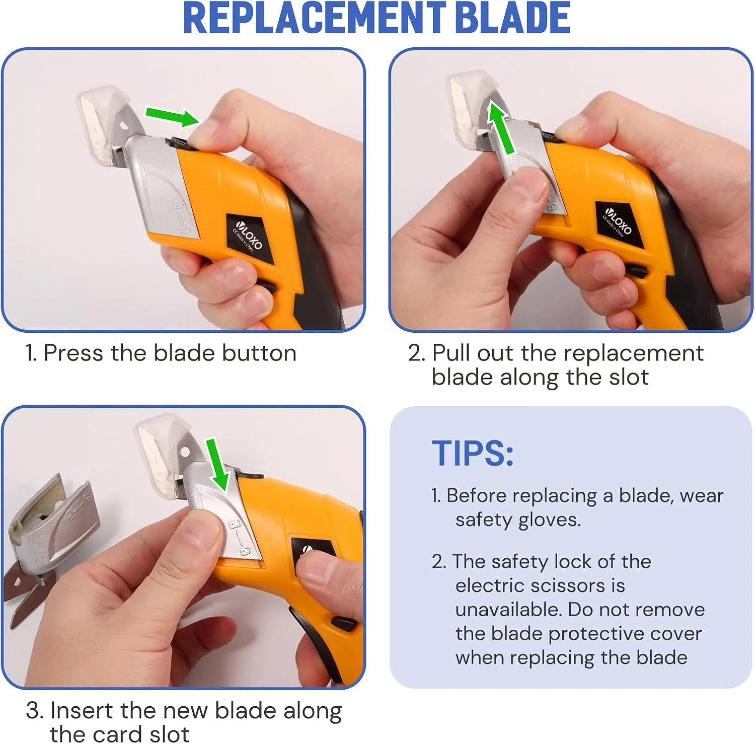 قیچی برقی VLOXO زرد قیچی برقی VLOXO زرد