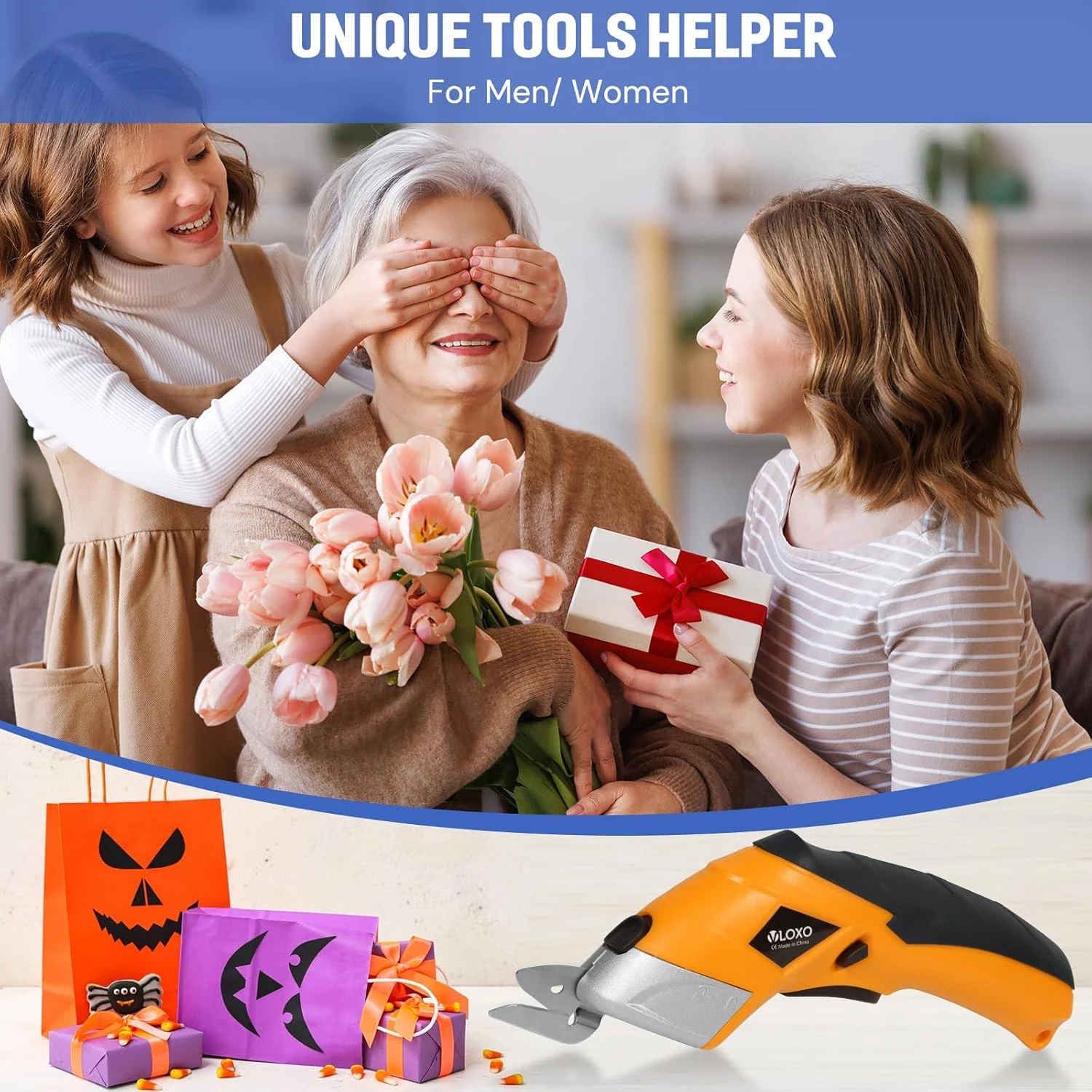 قیچی برقی VLOXO زرد قیچی برقی VLOXO زرد