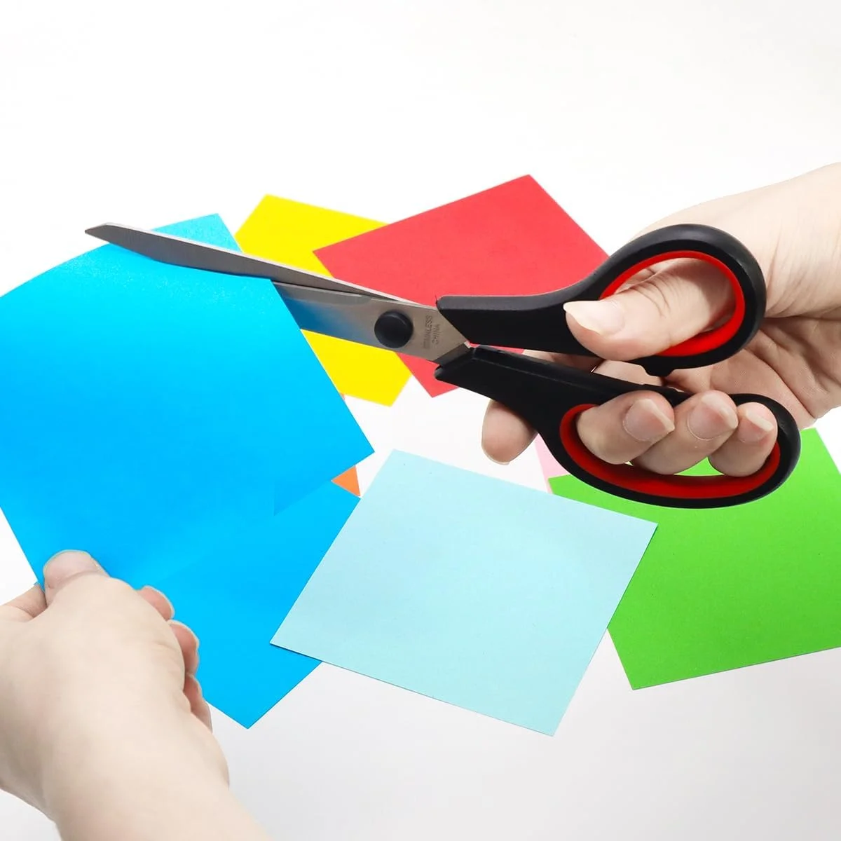 قیچی ویتولر 8.5 اینچی، 3 عدد قیچی چند منظوره سنگین برای پارچه، آشپزخانه، لوازم اداری مدرسه، لوازم جانبی میز قیچی ویتولر 8.5 اینچی، 3 عدد قیچی چند منظوره سنگین برای پارچه، آشپزخانه، لوازم اداری مدرسه، لوازم جانبی میز