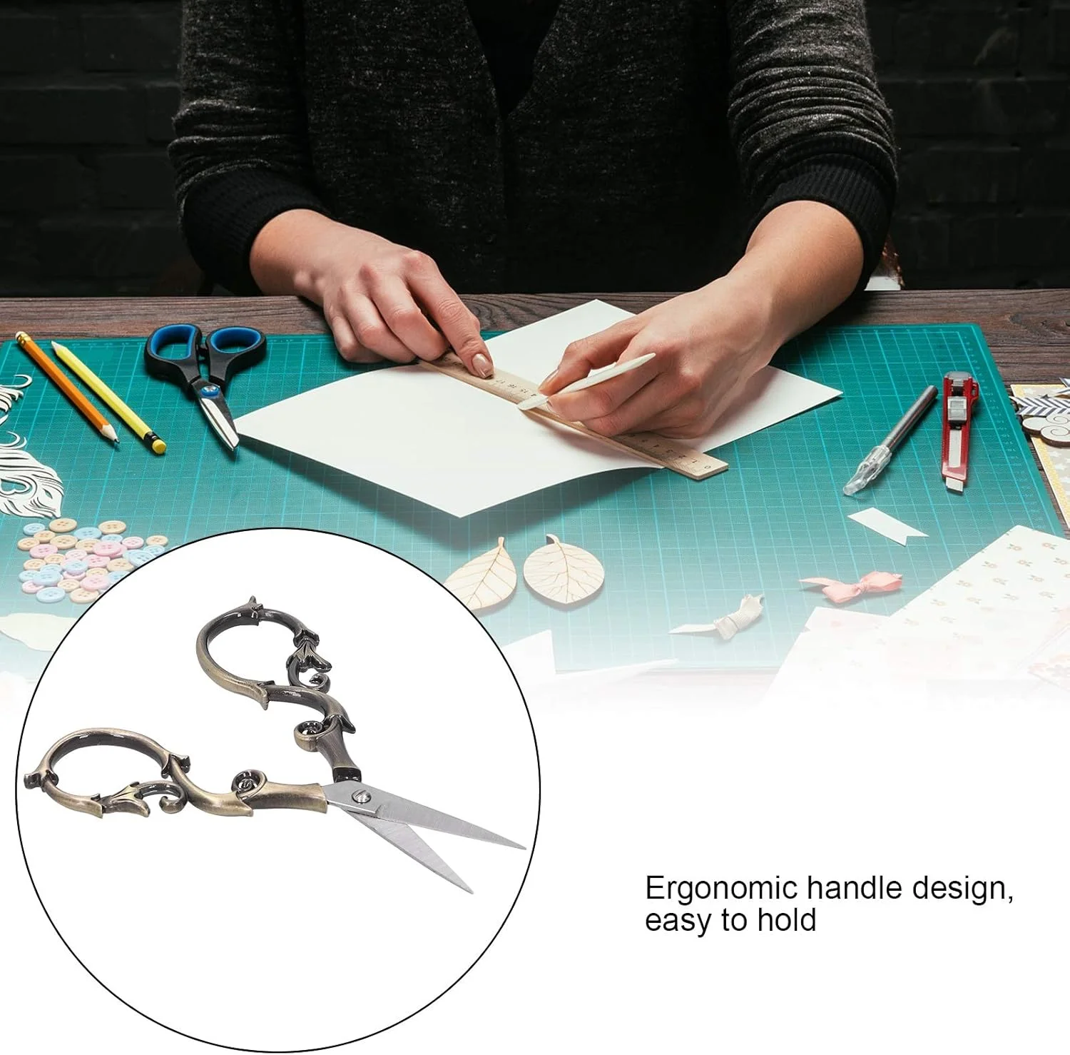 قیچی استیل ضد زنگ طرح انگور، قیچی های ظریف و قدیمی برای خیاطی، ابزارهای برش گلدوزی کوچک و قدیمی قیچی استیل ضد زنگ طرح انگور، قیچی های ظریف و قدیمی برای خیاطی، ابزارهای برش گلدوزی کوچک و قدیمی