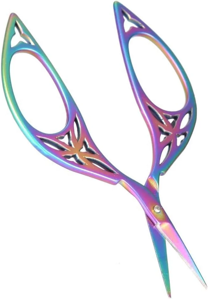 قیچی برگ طرح قدیمی، قیچی خیاطی طرح برگ نوک تیز استیل ضد زنگ، ابزار DIY صنایع دستی برای هنر گلدوزی قیچی برگ طرح قدیمی، قیچی خیاطی طرح برگ نوک تیز استیل ضد زنگ، ابزار DIY صنایع دستی برای هنر گلدوزی