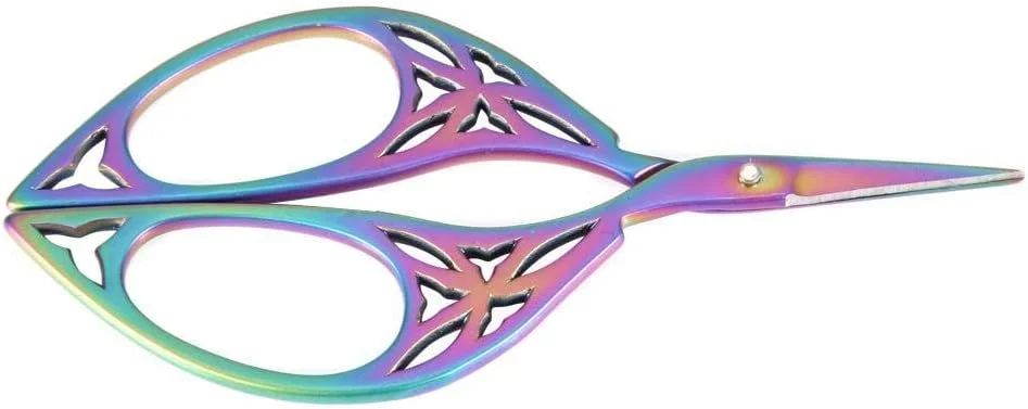 قیچی برگ طرح قدیمی، قیچی خیاطی طرح برگ نوک تیز استیل ضد زنگ، ابزار DIY صنایع دستی برای هنر گلدوزی قیچی برگ طرح قدیمی، قیچی خیاطی طرح برگ نوک تیز استیل ضد زنگ، ابزار DIY صنایع دستی برای هنر گلدوزی