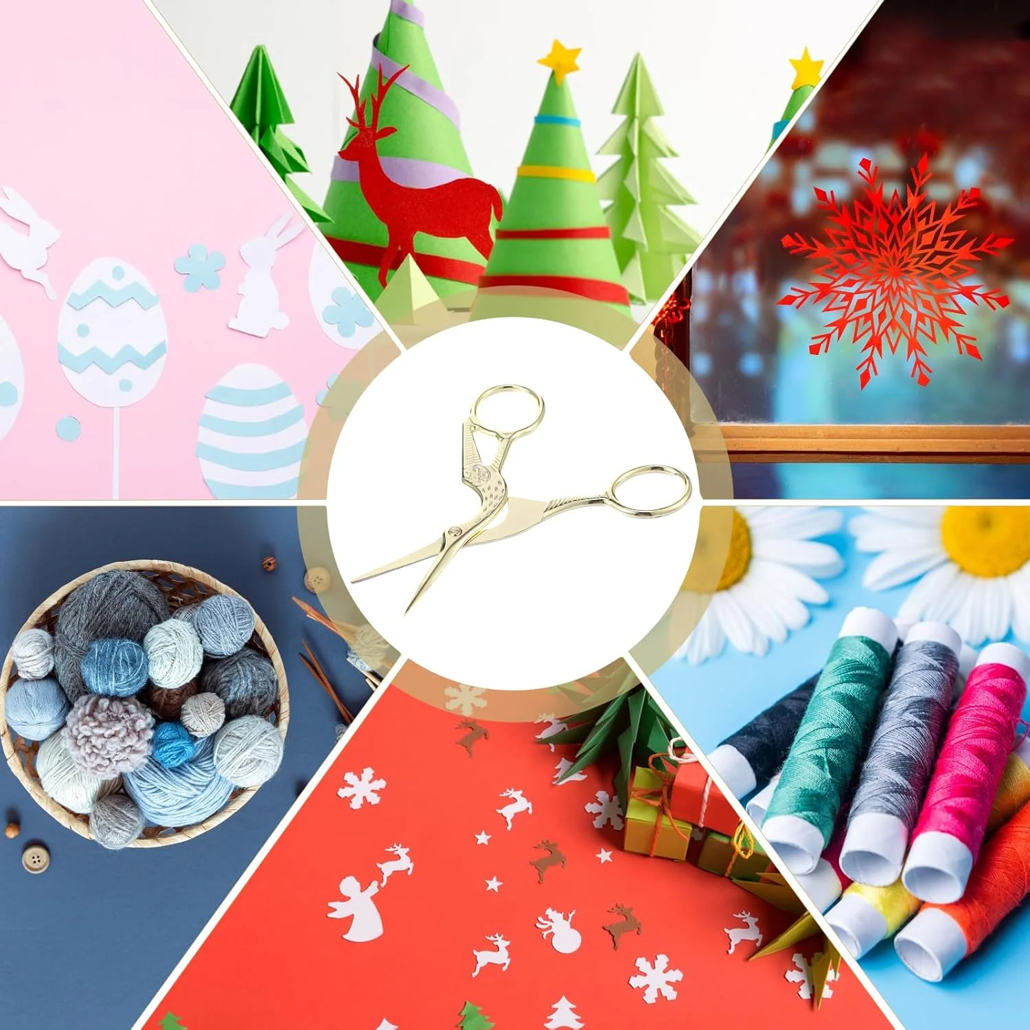 قیچی خیاطی طرح لک لک قدیمی، قیچی قلاب بافی استیل ضد زنگ، قیچی خیاطی با روکش برای گلدوزی، قیچی خیاطی حرفه ای طلایی برای برش نخ کوک صلیبی و صنایع دستی خیاطی قیچی خیاطی طرح لک لک قدیمی، قیچی قلاب بافی استیل ضد زنگ، قیچی خیاطی با روکش برای گلدوزی، قیچی خیاطی حرفه ای طلایی برای برش نخ کوک صلیبی و صنایع دستی خیاطی