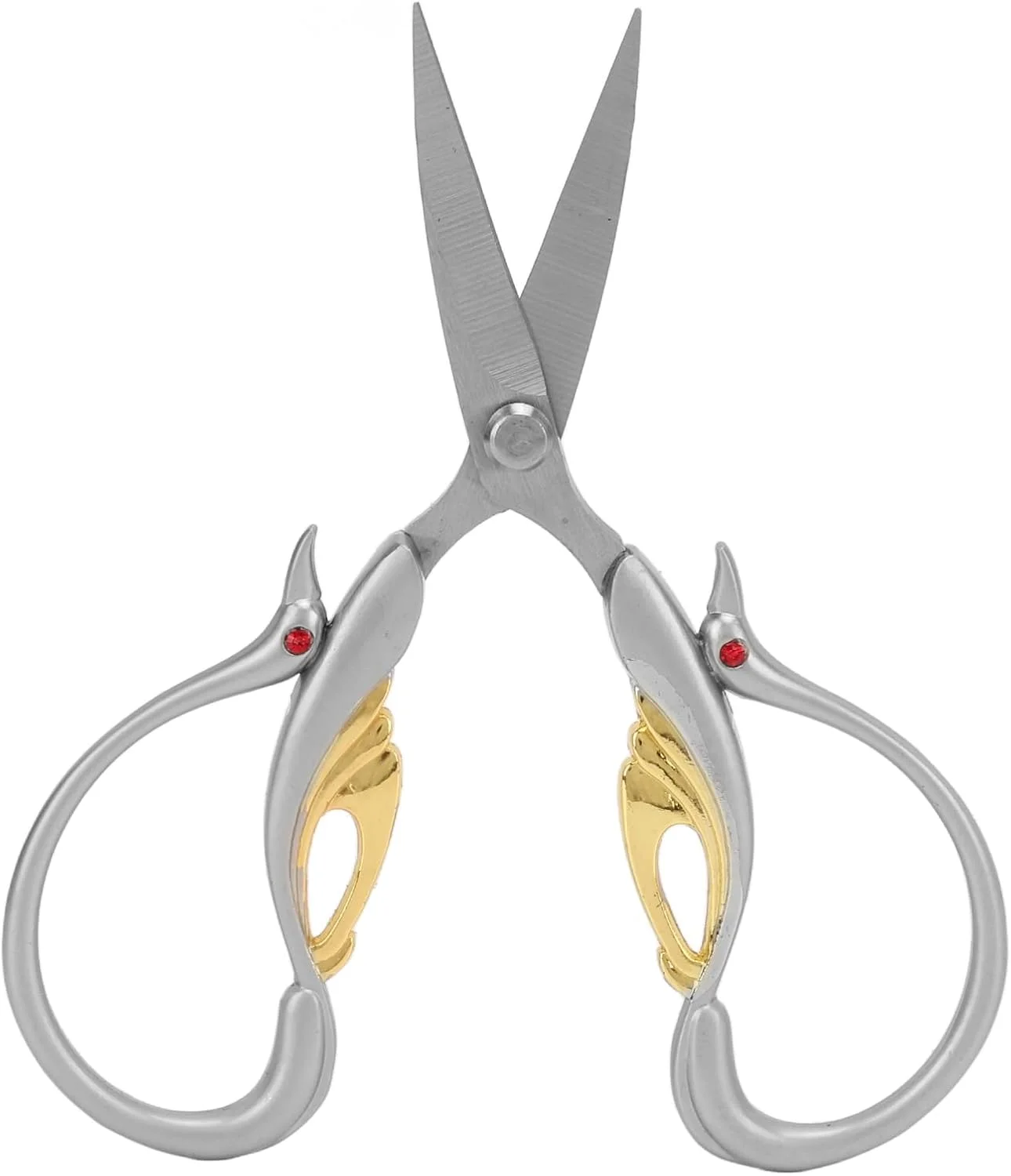 قیچی کاردستی طرح قدیمی، قیچی گلدوزی استیل ضد زنگ، ابزار برش برای خیاطی، کاردستی و کارهای هنری