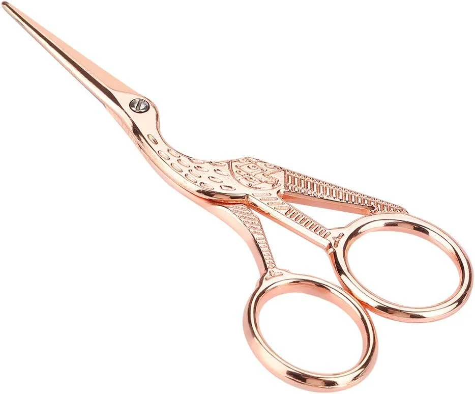 قیچی خیاطی طلایی رز طرح قدیمی، قیچی پارچه، قیچی کلاسیک، برای خیاطی و کاردستی قیچی خیاطی طلایی رز طرح قدیمی، قیچی پارچه، قیچی کلاسیک، برای خیاطی و کاردستی