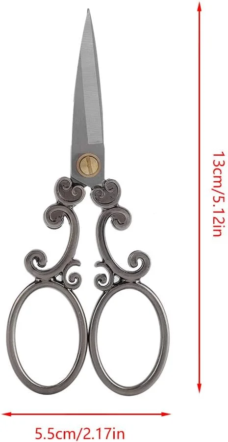 قیچی های قدیمی، قیچی خیاطی استیل ضد زنگ مینیاتوری قدیمی، ابزار صنایع دستی گلدوزی برش کلاسیک (#3) قیچی های قدیمی، قیچی خیاطی استیل ضد زنگ مینیاتوری قدیمی، ابزار صنایع دستی گلدوزی برش کلاسیک (#3)