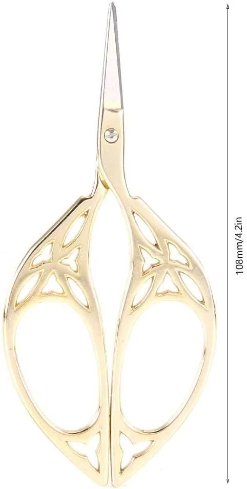 قیچی برگ طرح قدیمی، قیچی خیاطی طرح برگ نوک تیز استیل ضد زنگ، ابزار کاردستی DIY برای هنر گلدوزی قیچی برگ طرح قدیمی، قیچی خیاطی طرح برگ نوک تیز استیل ضد زنگ، ابزار کاردستی DIY برای هنر گلدوزی