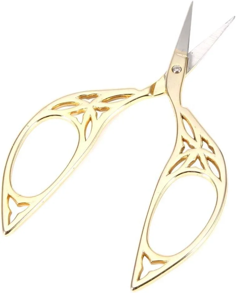 قیچی برگ طرح قدیمی، قیچی خیاطی طرح برگ نوک تیز استیل ضد زنگ، ابزار کاردستی DIY برای هنر گلدوزی قیچی برگ طرح قدیمی، قیچی خیاطی طرح برگ نوک تیز استیل ضد زنگ، ابزار کاردستی DIY برای هنر گلدوزی