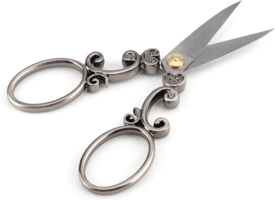 قیچی های قدیمی، قیچی خیاطی استیل ضد زنگ مینیاتوری قدیمی، ابزار صنایع دستی گلدوزی برش کلاسیک (#3) قیچی های قدیمی، قیچی خیاطی استیل ضد زنگ مینیاتوری قدیمی، ابزار صنایع دستی گلدوزی برش کلاسیک (#3)