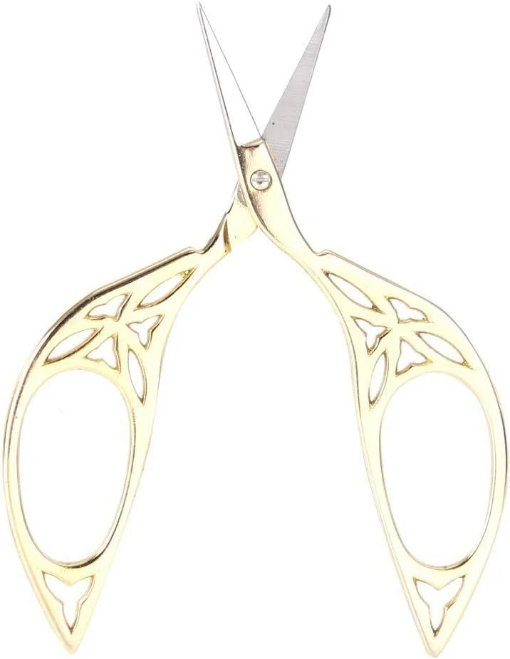 قیچی برگ طرح قدیمی، قیچی خیاطی طرح برگ نوک تیز استیل ضد زنگ، ابزار کاردستی DIY برای هنر گلدوزی قیچی برگ طرح قدیمی، قیچی خیاطی طرح برگ نوک تیز استیل ضد زنگ، ابزار کاردستی DIY برای هنر گلدوزی