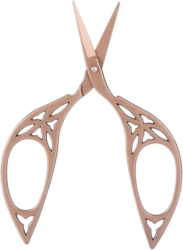 قیچی برگ طرح قدیمی، قیچی خیاطی طرح برگ نوک تیز استیل ضد زنگ، ابزار DIY صنایع دستی برای گلدوزی و کارهای هنری قیچی برگ طرح قدیمی، قیچی خیاطی طرح برگ نوک تیز استیل ضد زنگ، ابزار DIY صنایع دستی برای گلدوزی و کارهای هنری