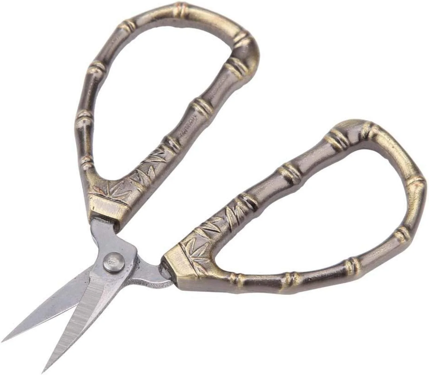 قیچی خیاطی مینیاتوری، قیچی وینتیج، قیچی استیل ضد زنگ، قیچی هنری برای کارهای هنری، گلدوزی و صنایع دستی (قیچی بامبو مینی)