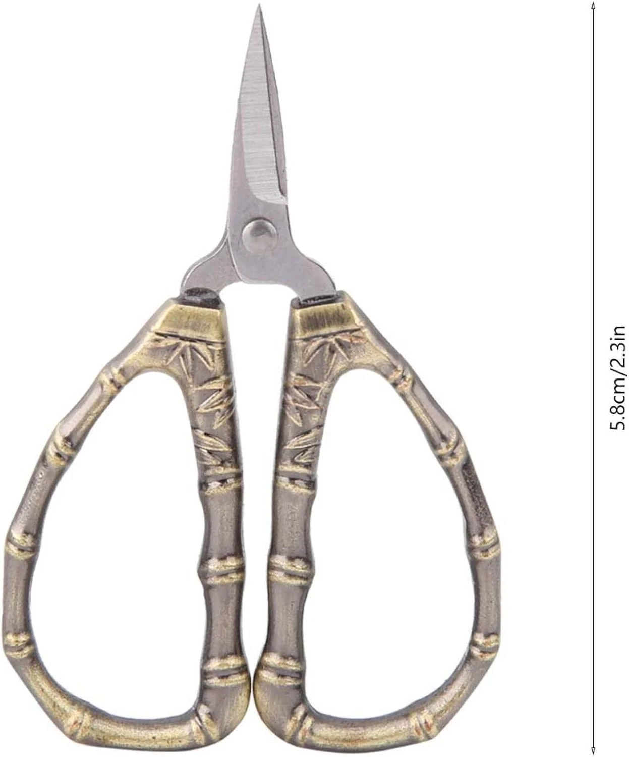 قیچی خیاطی مینیاتوری، قیچی وینتیج، قیچی استیل ضد زنگ، قیچی هنری برای کارهای هنری، گلدوزی و صنایع دستی (قیچی بامبو مینی) قیچی خیاطی مینیاتوری، قیچی وینتیج، قیچی استیل ضد زنگ، قیچی هنری برای کارهای هنری، گلدوزی و صنایع دستی (قیچی بامبو مینی)