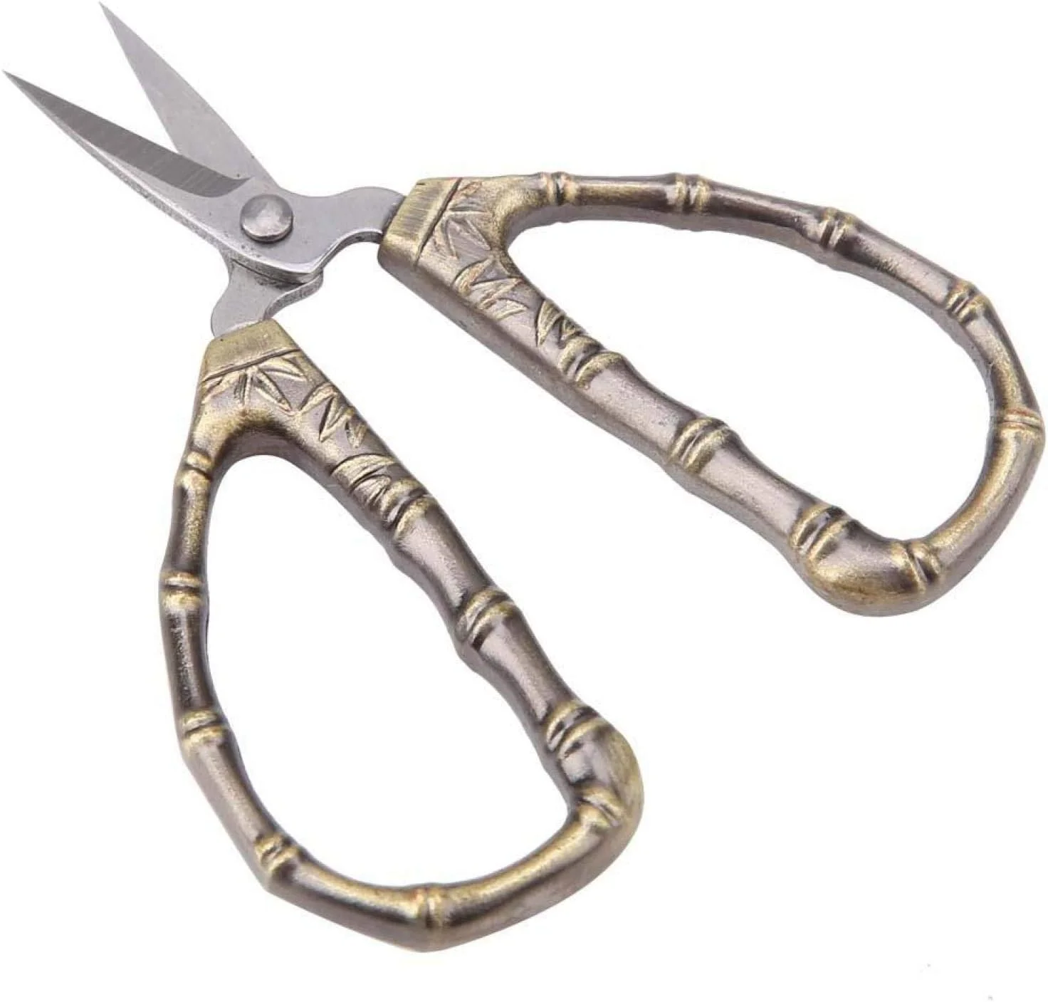 قیچی خیاطی مینیاتوری، قیچی وینتیج، قیچی استیل ضد زنگ، قیچی هنری برای کارهای هنری، گلدوزی و صنایع دستی (قیچی بامبو مینی) قیچی خیاطی مینیاتوری، قیچی وینتیج، قیچی استیل ضد زنگ، قیچی هنری برای کارهای هنری، گلدوزی و صنایع دستی (قیچی بامبو مینی)