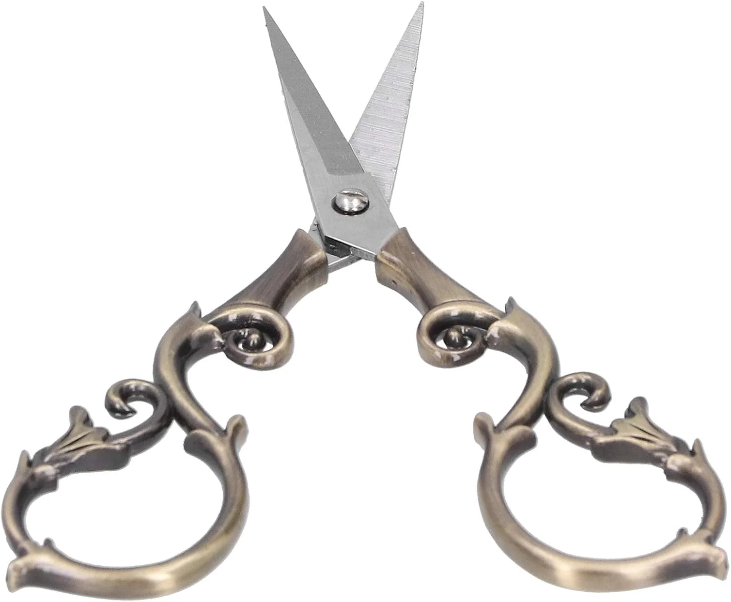 قیچی خیاطی طرح اروپایی گلدار، قیچی گلدوزی استیل ضد زنگ برای خیاطی و کارهای دستی قیچی خیاطی طرح اروپایی گلدار، قیچی گلدوزی استیل ضد زنگ برای خیاطی و کارهای دستی