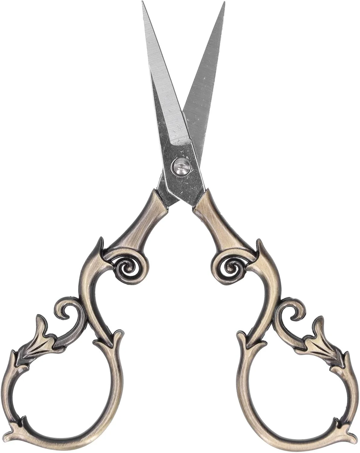 قیچی خیاطی طرح اروپایی گلدار، قیچی گلدوزی استیل ضد زنگ برای خیاطی و کارهای دستی قیچی خیاطی طرح اروپایی گلدار، قیچی گلدوزی استیل ضد زنگ برای خیاطی و کارهای دستی