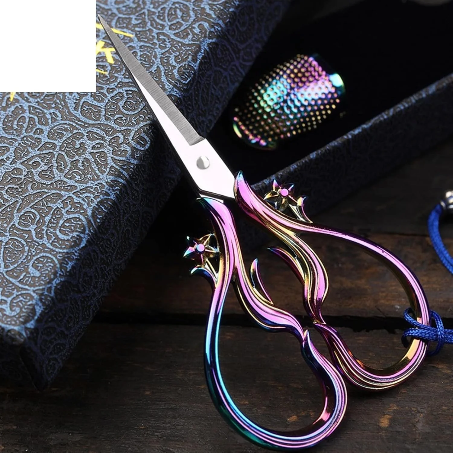 قیچی خیاطی VFEDDDF، قیچی گل، قیچی خیاطی، هدیه گلدوزی، کوک متقاطع خانگی