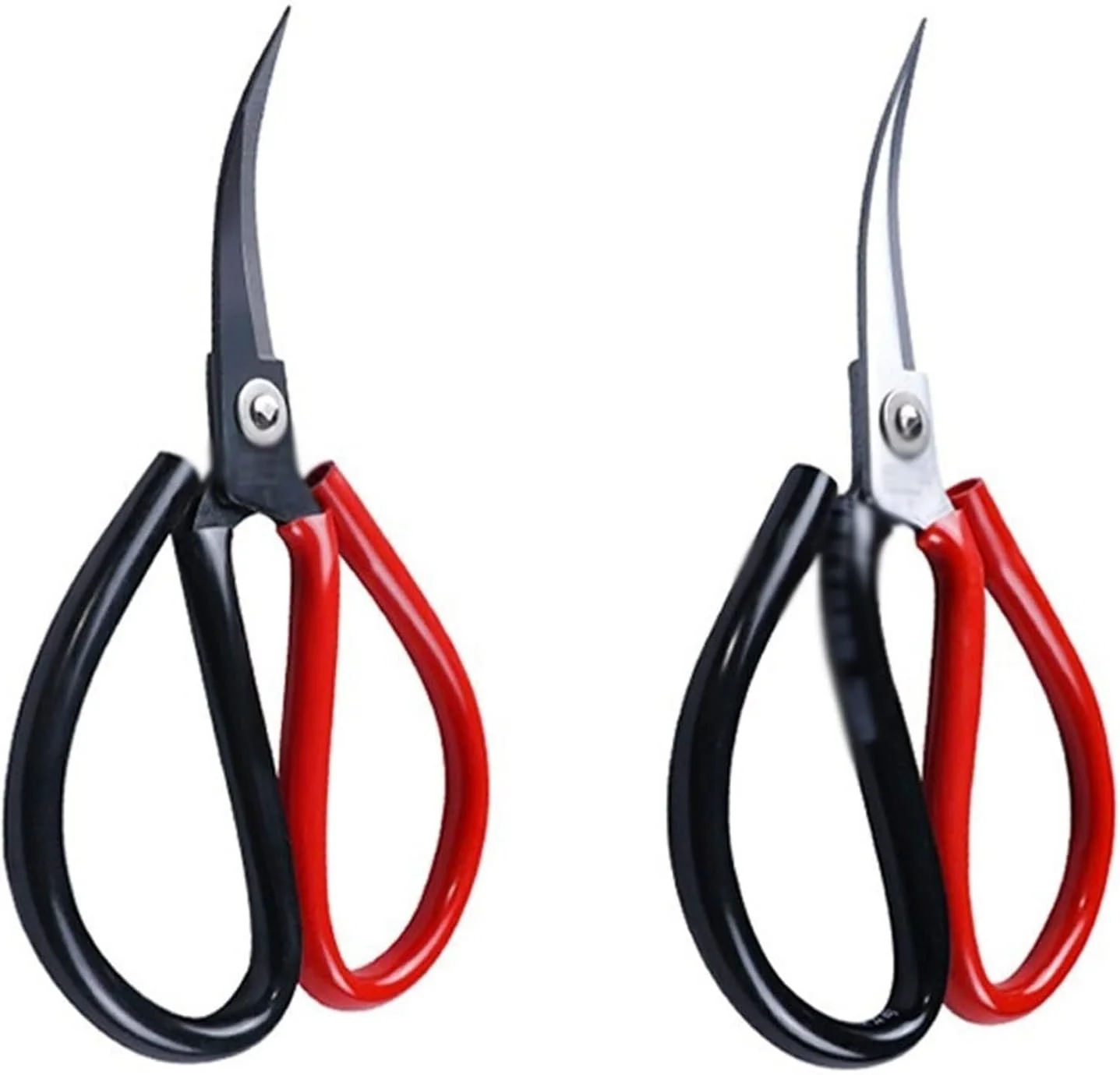 قیچی سر کج VFEDDDF، قیچی گلدوزی، قیچی سر منحنی برای سوزن دوزی، قیچی سر بالا، قیچی خیاطی بخیه متقاطع، ابزار خیاطی (رنگ: تیغه 1-مشکی)