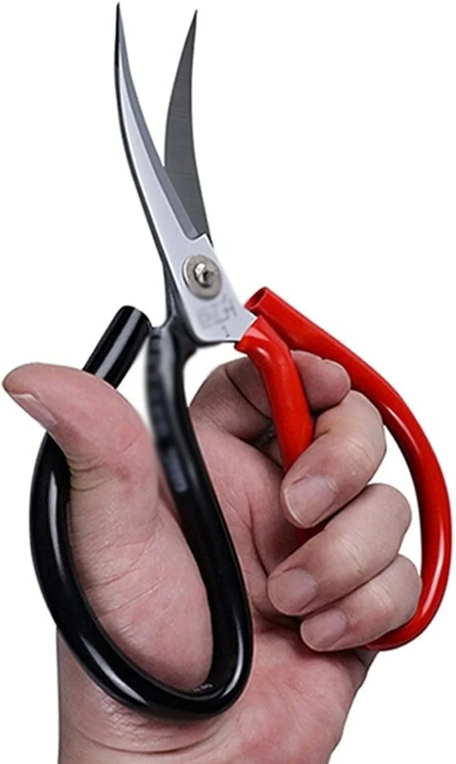 قیچی سر کج VFEDDDF، قیچی گلدوزی، قیچی سر منحنی برای سوزن دوزی، قیچی سر بالا، قیچی خیاطی بخیه متقاطع، ابزار خیاطی (رنگ: تیغه 1-مشکی)