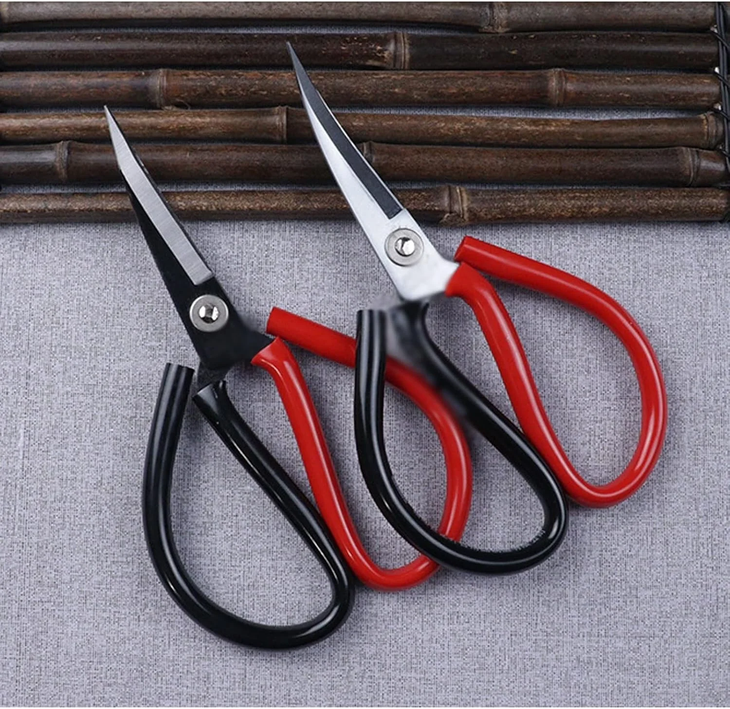 قیچی سر کج VFEDDDF، قیچی گلدوزی، قیچی سر منحنی برای سوزن دوزی، قیچی سر بالا، قیچی خیاطی بخیه متقاطع، ابزار خیاطی (رنگ: تیغه 1-مشکی)