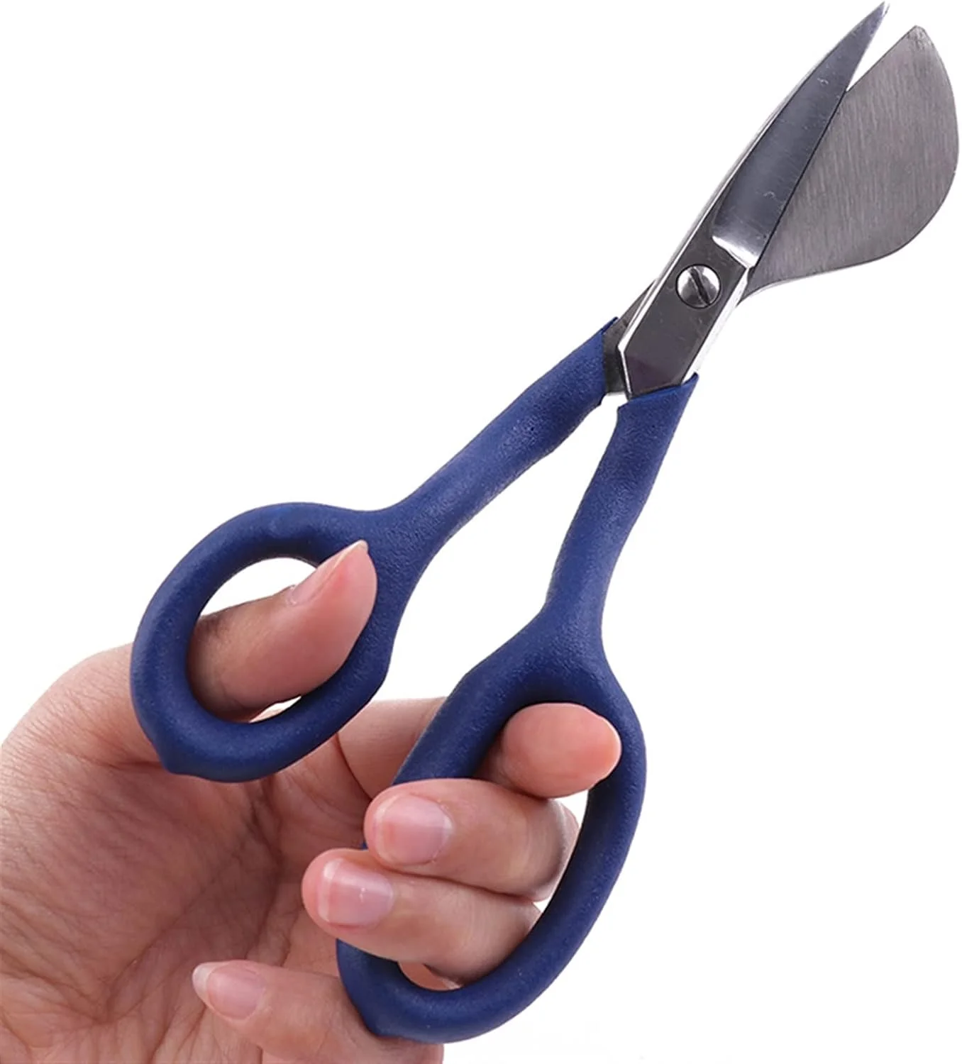 قیچی VFEDDDF، قیچی با تیغه منقاری اردکی، قیچی فرش صنایع دستی (Hortelé)