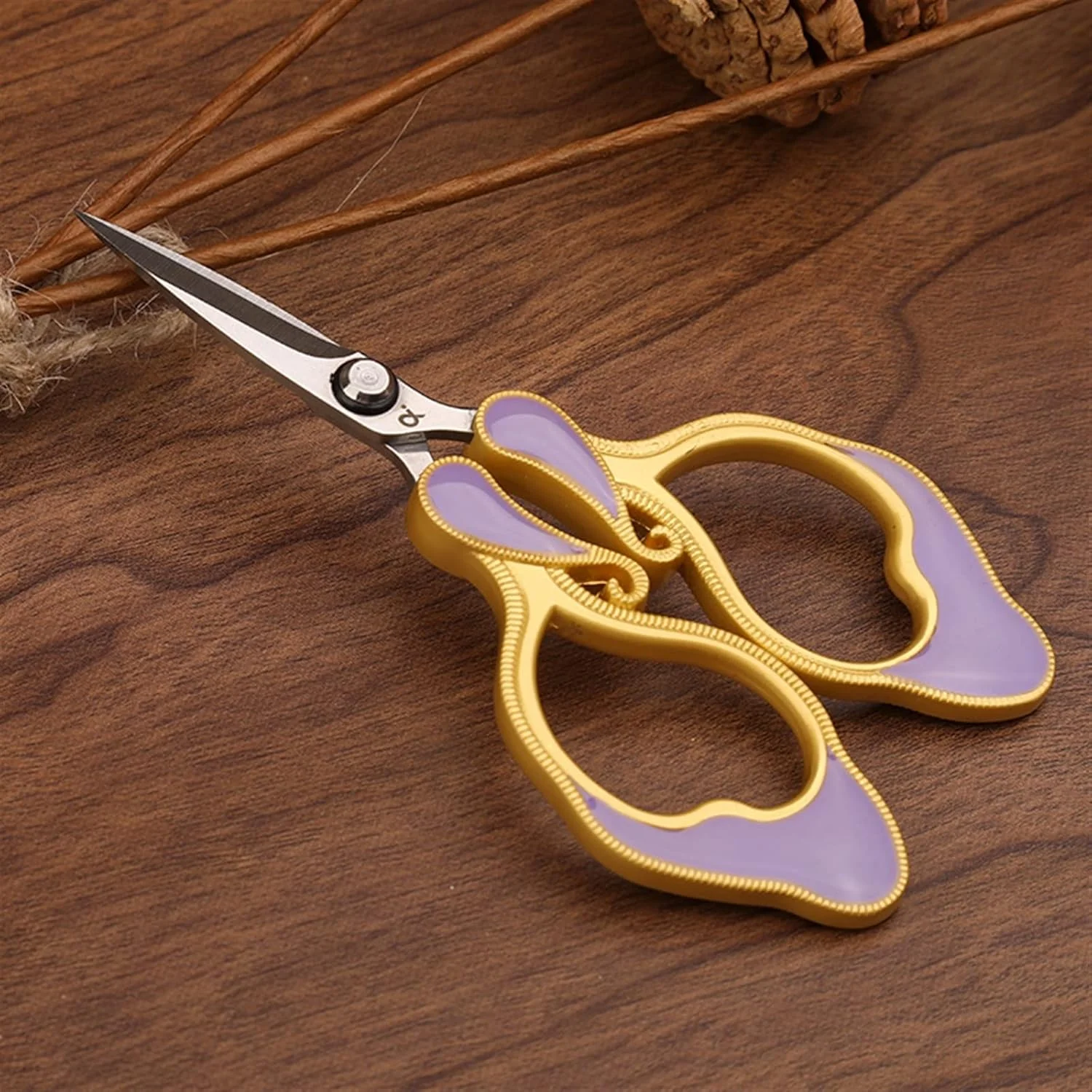 قیچی خیاطی VFEDDDF، قیچی گلدوزی و نخ، قیچی نخ برای خیاطی، پارچه، سوزن و برش نخ (Hortel)