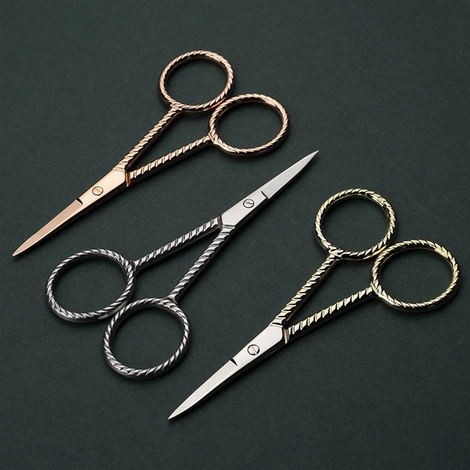 قیچی VFEDDDF، قیچی خیاطی بادوام از جنس استیل ضد زنگ برای پارچه، قیچی کوچک گلدوزی، ابزار خیاطی