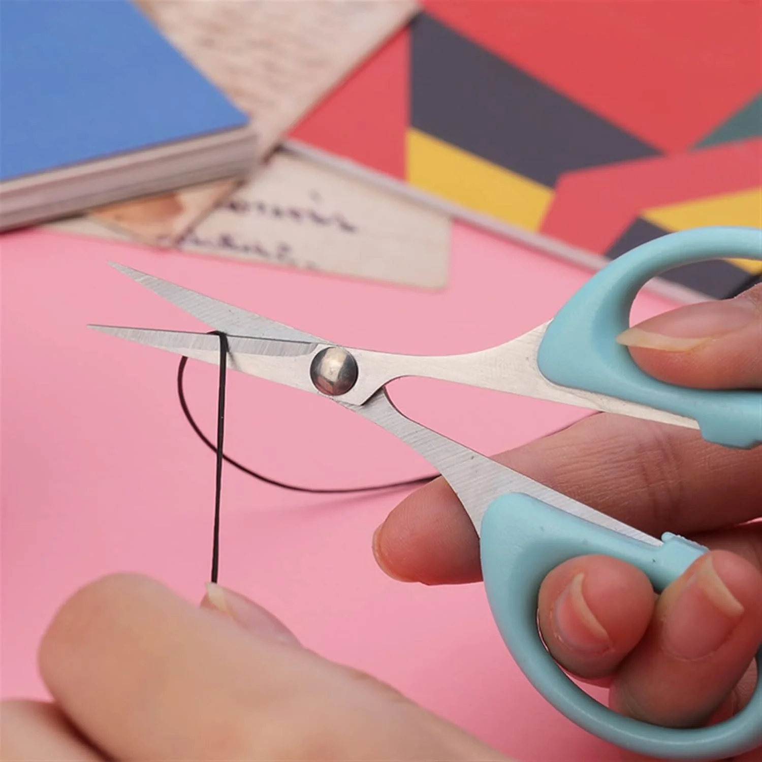 قیچی خیاطی VFEDDDF، قیچی گلدوزی خیاطی، قیچی نخ برای دوخت پارچه، قیچی برش نخ سوزن (Hortelé)