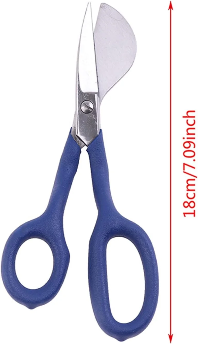 قیچی VFEDDDF، قیچی تیغه اردکی، قیچی فرش صنایع دستی (Hortelé)