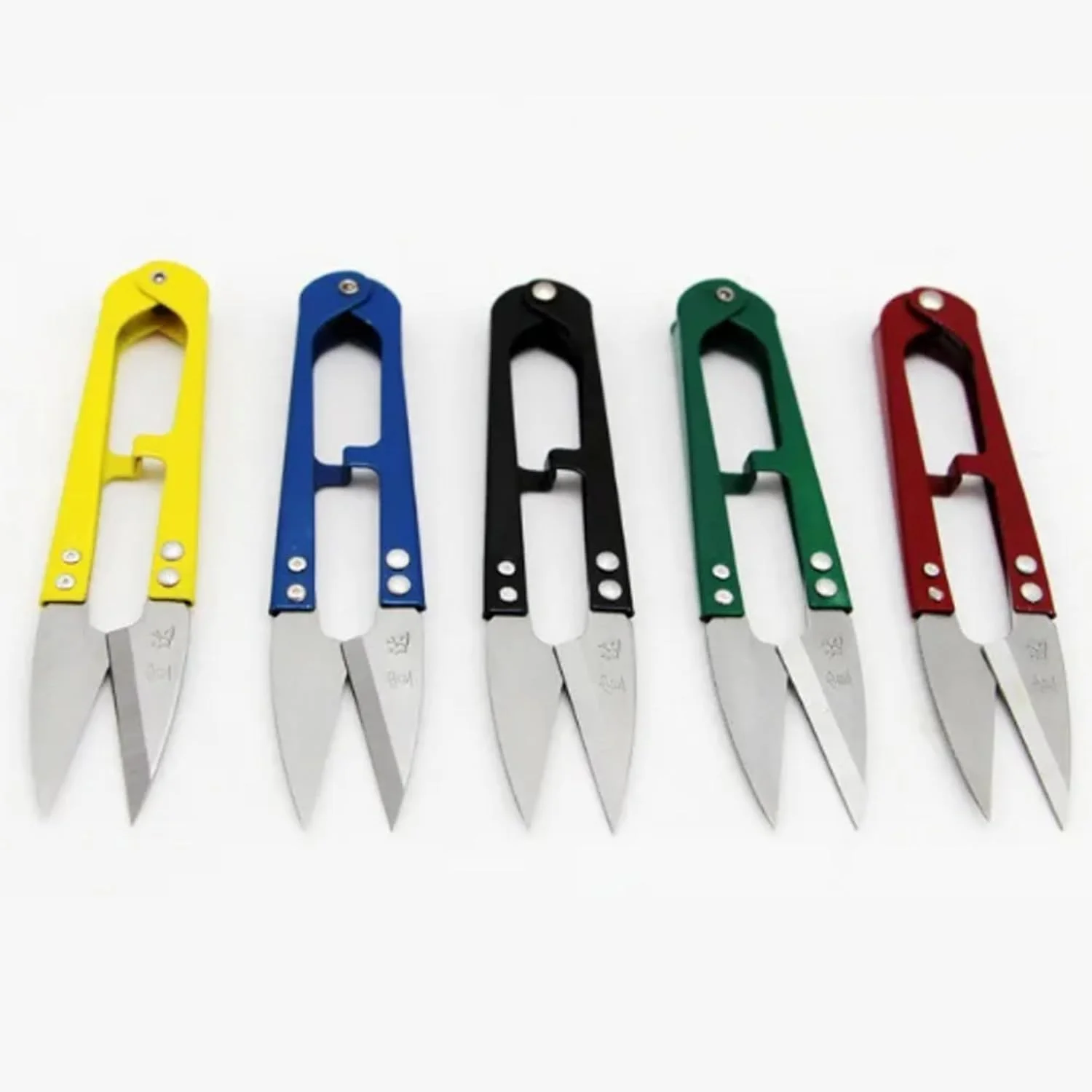 قیچی خیاطی DIY VersaMarts - نخ چین و قیچی نخ و کاموا فولادی پر کربن، قیچی کوچک گلدوزی برای پروژه های هنری، صنایع دستی و دوخت