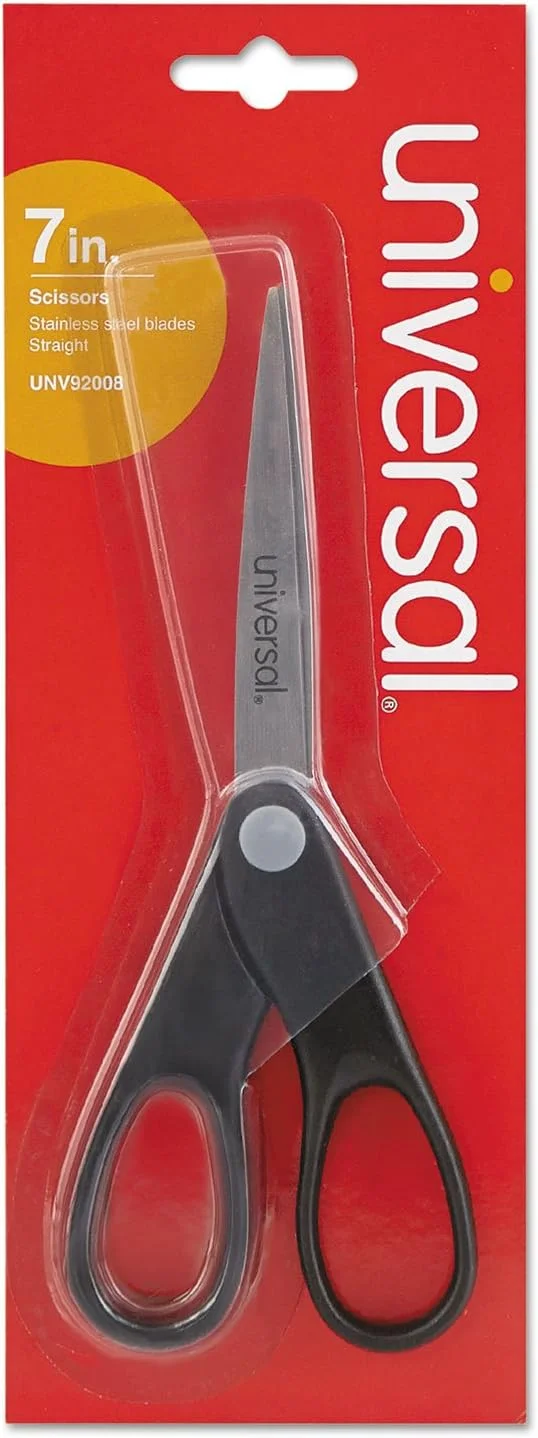 قیچی اداری استیل یونیورسال 92008، طول 7 اینچ، St