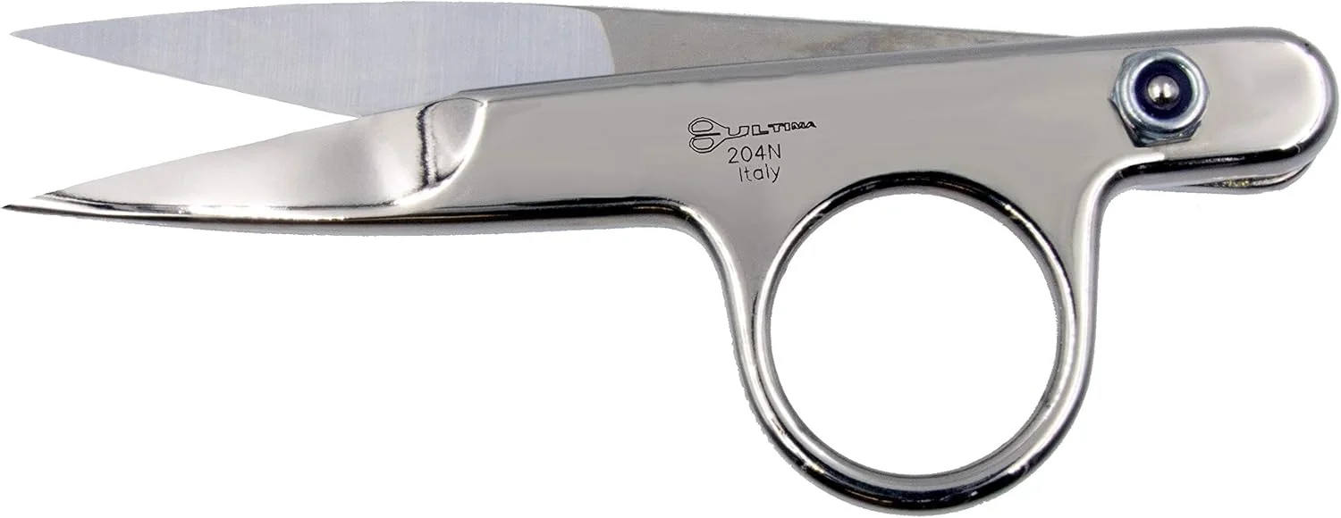 قیچی نخ چین Ultima با طول 4.5 اینچ - انبر نخ چین دقیق آهنگری شده، قیچی نخ گلدوزی و برشگر درز (تک بسته) قیچی نخ چین Ultima با طول 4.5 اینچ - انبر نخ چین دقیق آهنگری شده، قیچی نخ گلدوزی و برشگر درز (تک بسته)