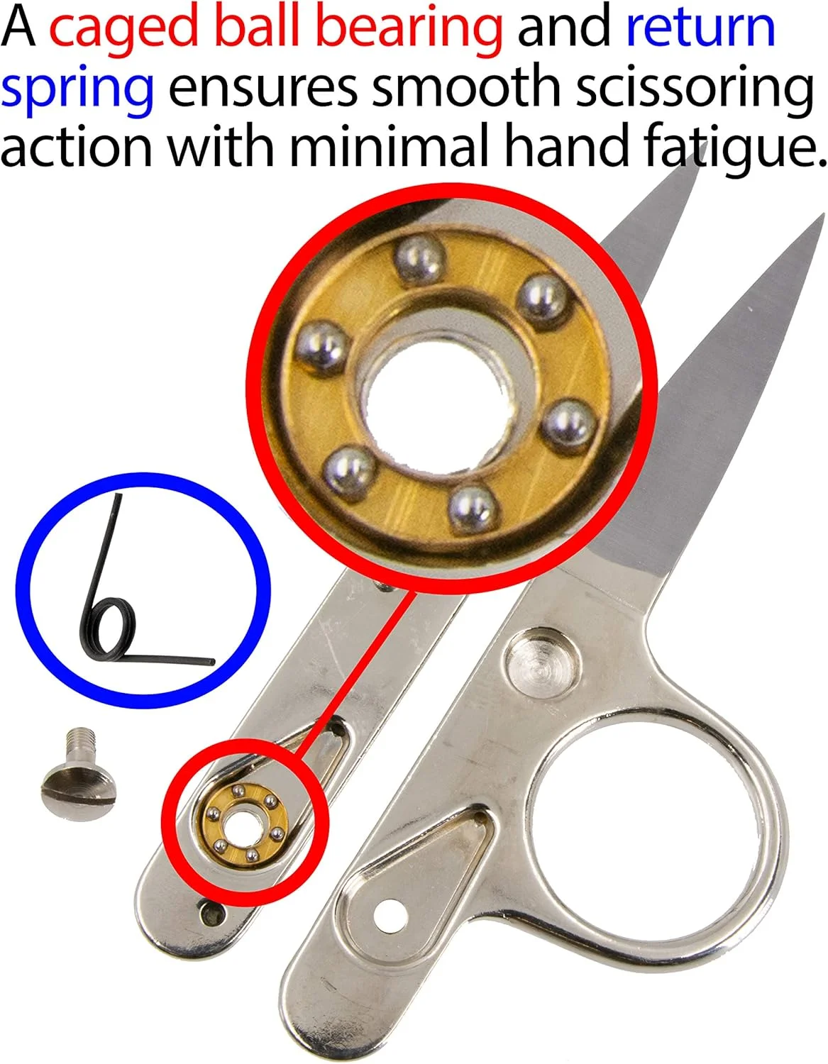 قیچی نخ چین Ultima با طول 4.5 اینچ - انبر نخ چین دقیق آهنگری شده، قیچی نخ گلدوزی و برشگر درز (تک بسته)