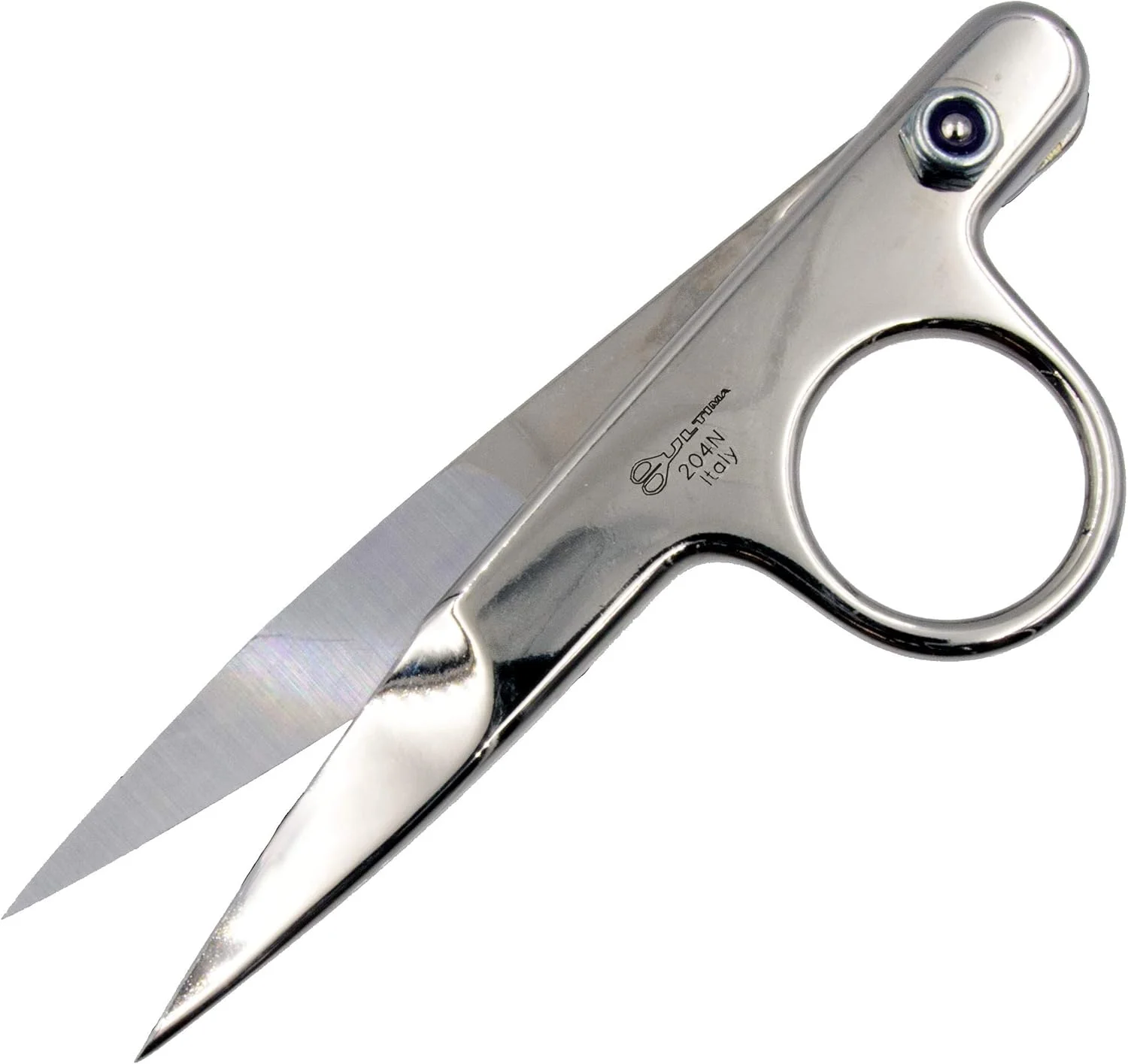 قیچی نخ چین Ultima با طول 4.5 اینچ - انبر نخ چین دقیق آهنگری شده، قیچی نخ گلدوزی و برشگر درز (تک بسته)