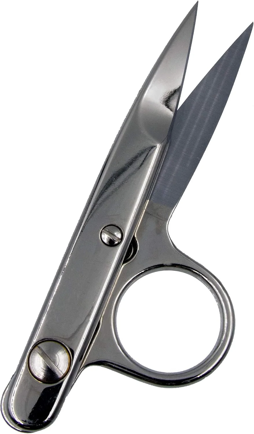 قیچی نخ چین Ultima با طول 4.5 اینچ - انبر نخ چین دقیق آهنگری شده، قیچی نخ گلدوزی و برشگر درز (تک بسته)