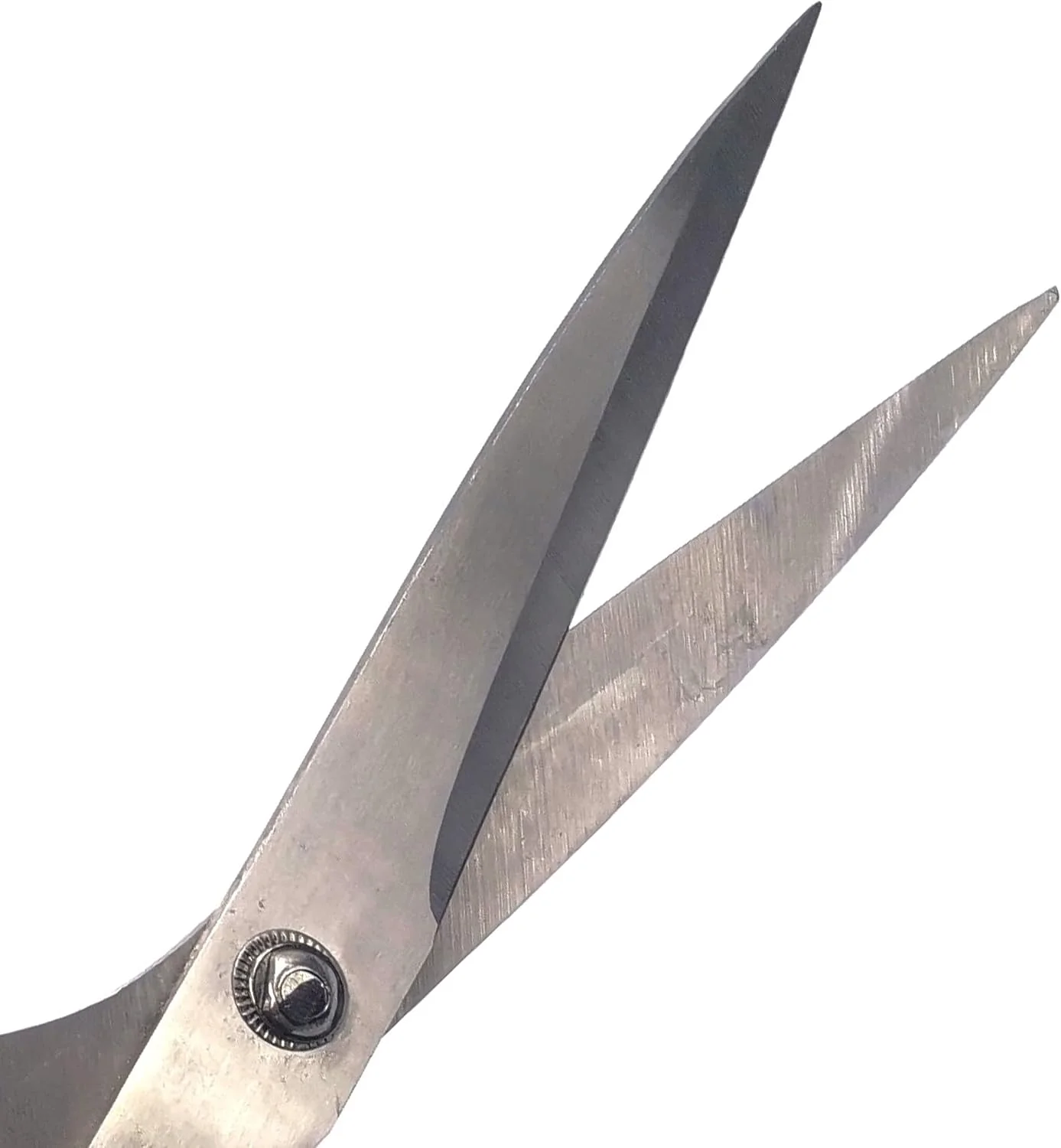 قیچی استیل 10 اینچی یونیورسال با دسته صاف، قیچی خیاطی دسته مشکی سنگین