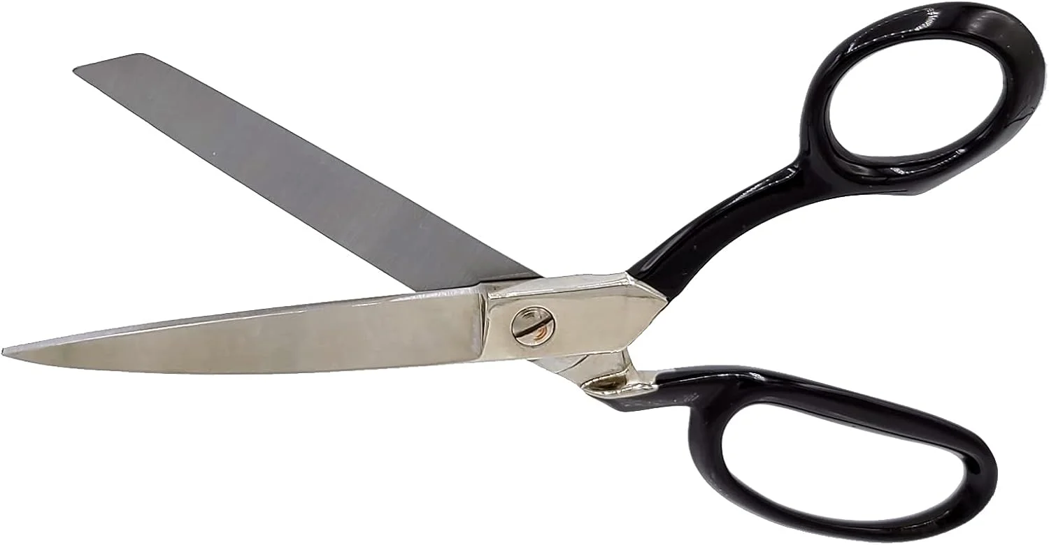 قیچی همه کاره 8 اینچی التیما با دسته خمیده - قیچی باغبانی فولادی کربنی آهنگری شده، روکش کروم با دسته های خمیده مشکی، ساخت ایتالیا