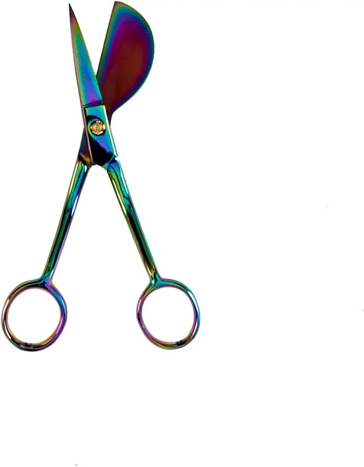 قیچی اپلیکه نوک اردکی 6 اینچی دندانه دار Tula Pink، هر عدد، چند رنگ