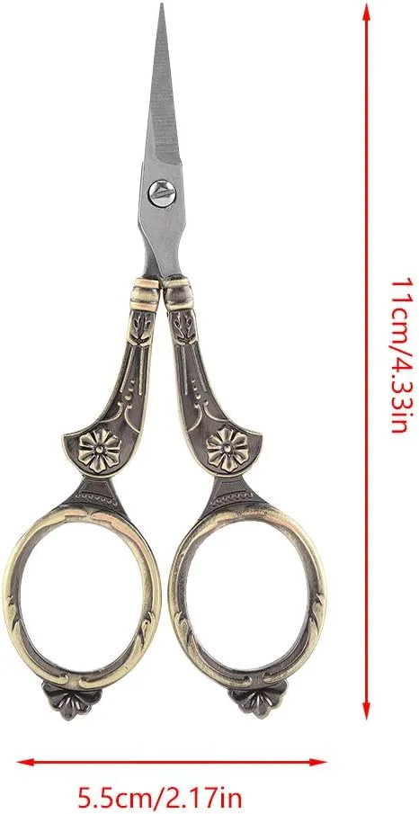 قیچی خیاطی استیل 1 عددی، قیچی کوچک به سبک عتیقه، لوازم جانبی گلدوزی DIY، ابزار کاردستی قیچی خیاطی استیل 1 عددی، قیچی کوچک به سبک عتیقه، لوازم جانبی گلدوزی DIY، ابزار کاردستی